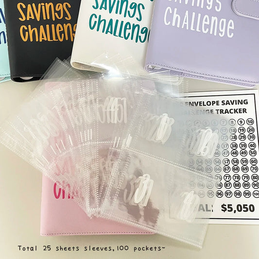 25 Refill Bags Saving Challenge Book